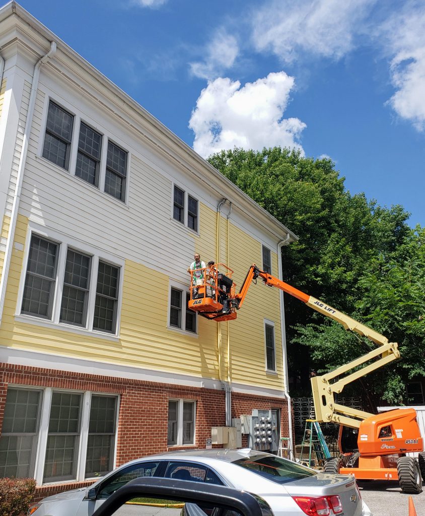 Commercial Painting - The Manor by Omega Properties in Bloomington, Indiana