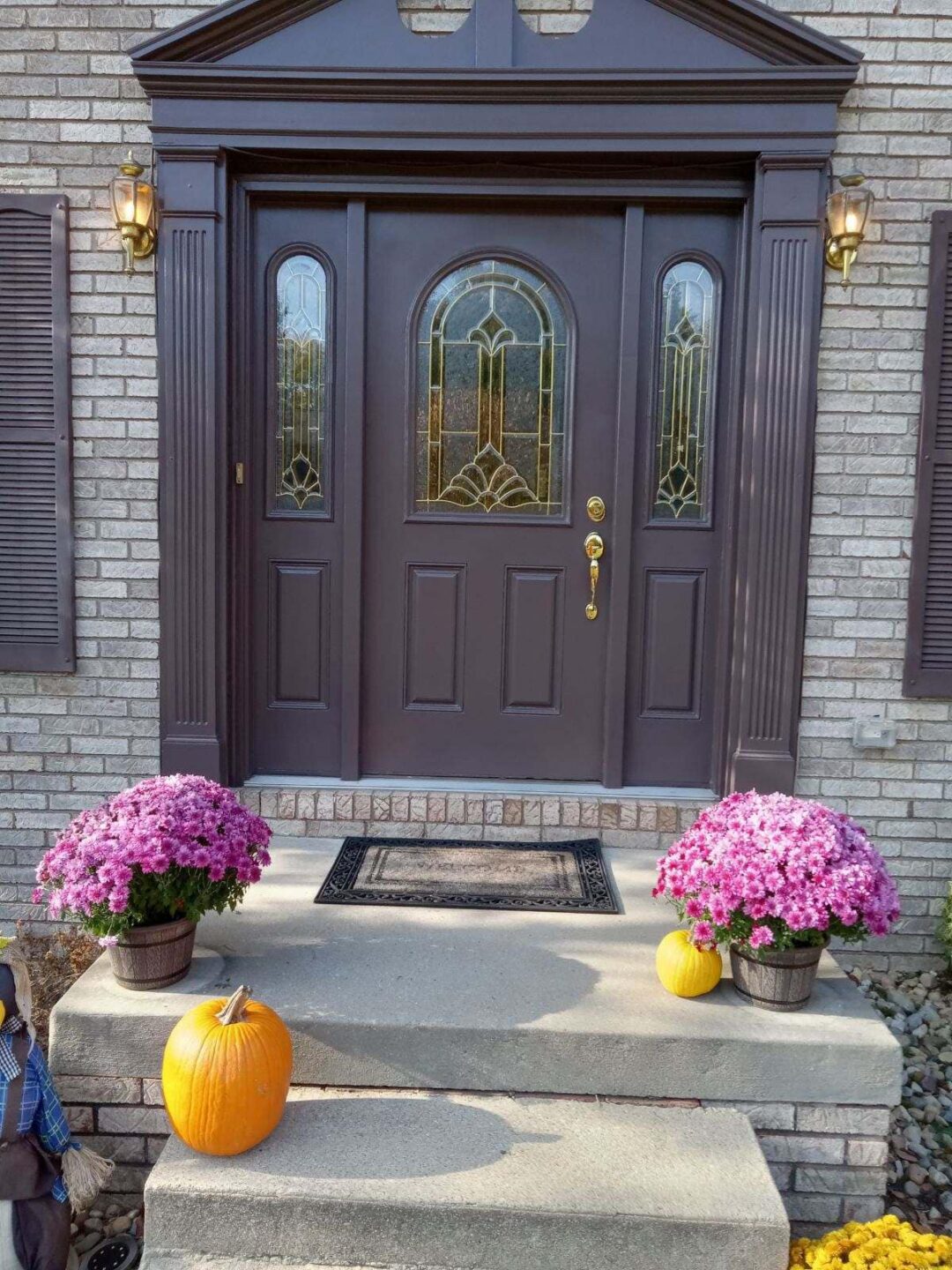 From Worn to Wow: Witness the incredible transformation of this front door by Reardon Painting. A stunning makeover that saved the homeowner over $8,000 without needing a replacement!